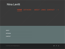 Tablet Screenshot of ninalevitt.com